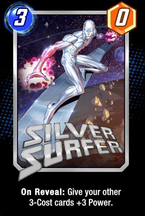 marvel snap silver surfer variants|Silver Surfer Marvel Snap Card Variant